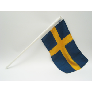 Bussflagga med stång