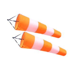 Vindstrut Orange/vit