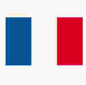 Fana Frankrike 150 cm