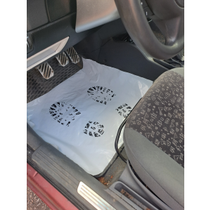 Golvmattor i plast på rulle XL , 200 st