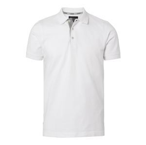 Vit pikétröja Herr strl S