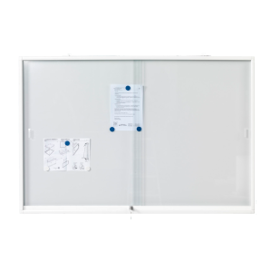 Visningsskåp med skjutdörrar