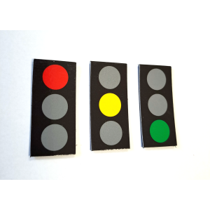 Trafikljusmagneter, 3st/frp