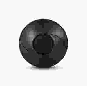 Svart Brandvarnare Design Line med inbyggt batteri