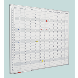 Planeringstavla vertikalt helår