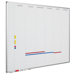 Planeringstavla 1 vecka