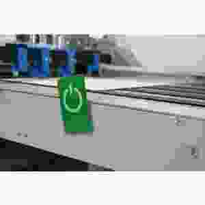 Grönt/Rött vändbart magnetkort Underhåll