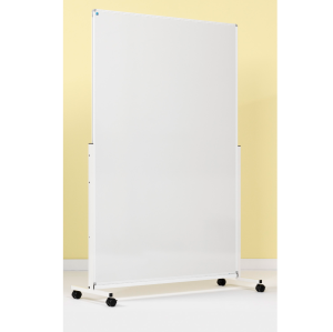 Dubbelsidig Mobil Whiteboardtavla, Emaljerad