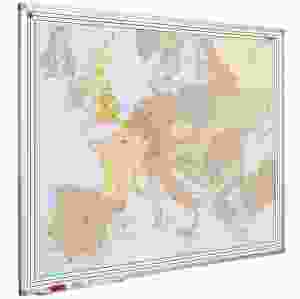 Whiteboard Karta Europa  90 x 120 cm
