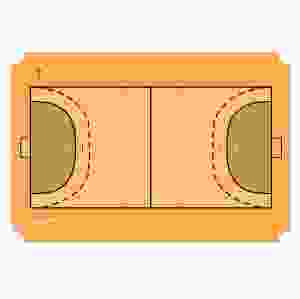 Taktiktavla Handbollsplan