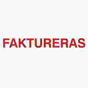 FAKTURERAS (stämpel)
