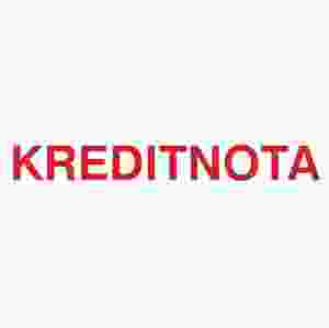 KREDITNOTA (stämpel)