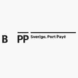 B-Porto betalt inrikes (stämpel)