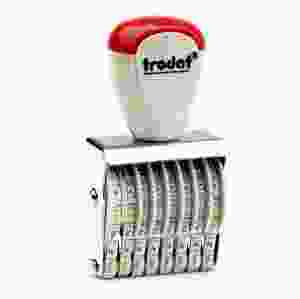 Sifferbandstämpel, 8 band (siffror)