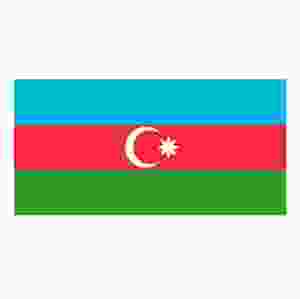 Azerbajdan (bordsflagga)