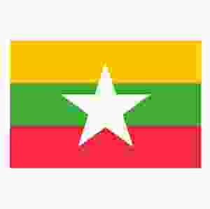 Myanmar (Burma) (bordsflagga)