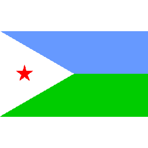 Djibouti (bordsflagga)
