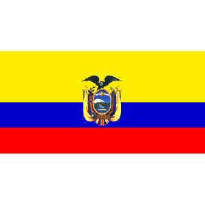 Ecuador (bordsflagga)