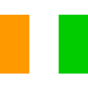 Elfenbenskusten (bordsflagga)