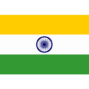 Indien (bordsflagga)