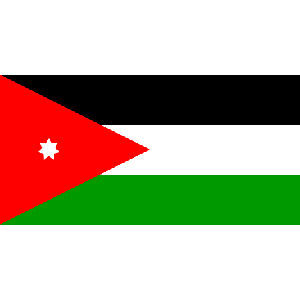 Jordanien (bordsflagga)
