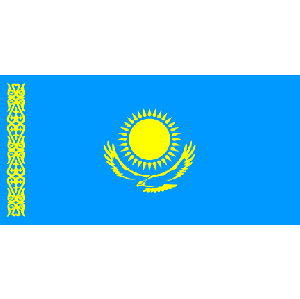 Kazachstan (bordsflagga)
