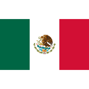 Mexico (bordsflagga)