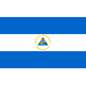 Nicaragua (bordsflagga)