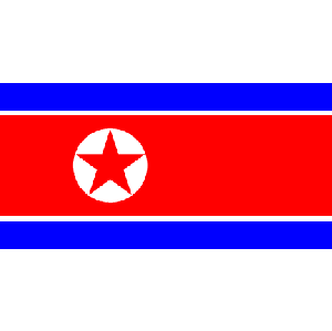 Nordkorea (bordsflagga)