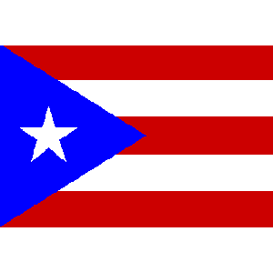 Puerto Rico (bordsflagga)