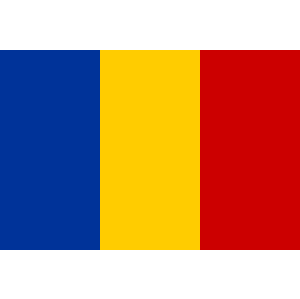 Rumänien (bordsflagga)