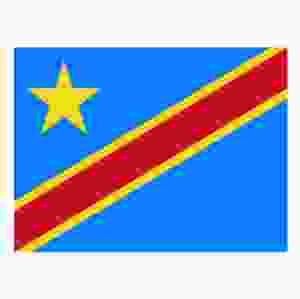 Kongo-kinchasa (bordsflagga)