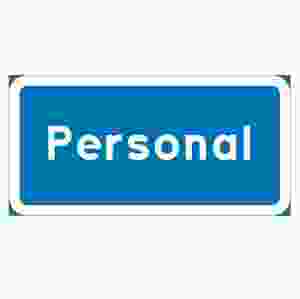 Parkeringsskylt Personal