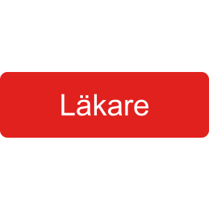 Yrkesbricka Läkare