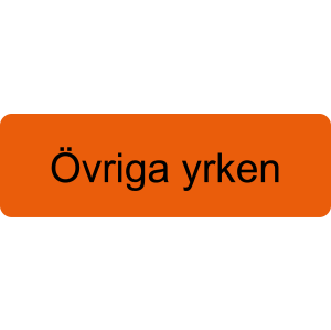 Yrkesbricka övriga yrken