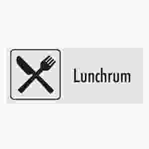 Lunchrum (skylt)