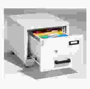 Brandklassat arkivskåp på hjul, 1 låda