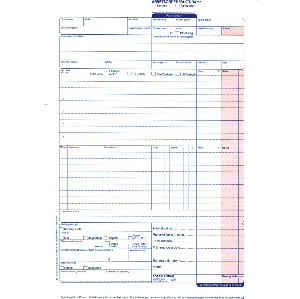 Arbetsorder Faktura A4, 100 st