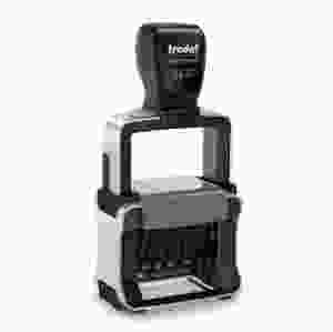 Trodat datumstämpel med egen text