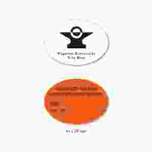 Etiketter, ovala 41 x 29 mm, 1000 st