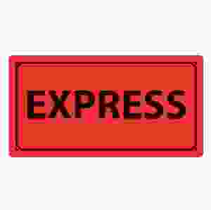Emballageetikett "EXPRESS"