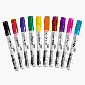 Whiteboardpenna TZ1, 10-pack Sorterade färger