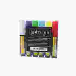 Lightsign pennor, 6-pack