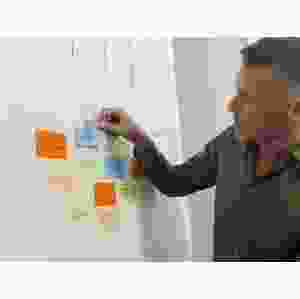 Statiska Brainstorm-lappar, 100x70mm, många färger