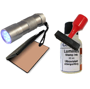 Entréstämpel komplett UV-kit