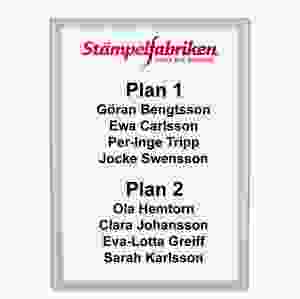 Infosign A3 Aluminium