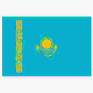 Kazachstan (flagga)