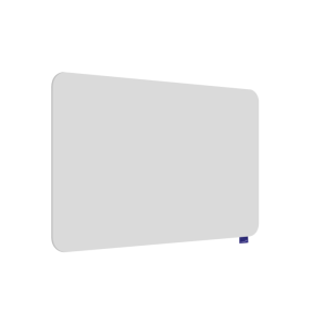 Ramlös Whiteboard med rundade hörn 60 x 90 cm